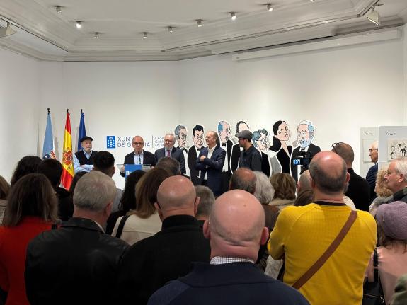 Imagen de la noticia:La Casa de Galicia en Madrid inaugura la muestra '40 años de autonomía de Galicia en las caricaturas de Siro'