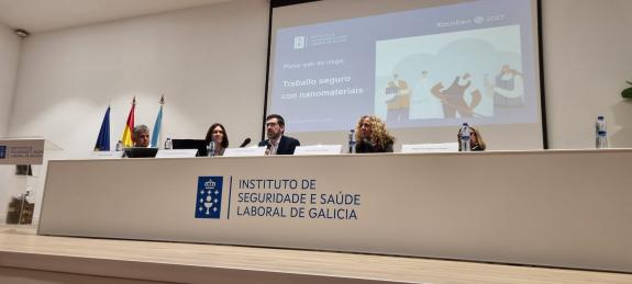 Imaxe da nova:A Xunta presenta o primeiro portal autonómico de España para reforzar a prevención de riscos laborais con nanomateriais