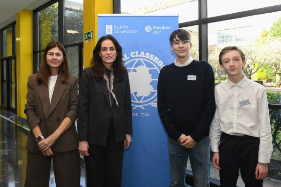 Imagen de la noticia:Dos alumnos del Instituto Plurilingüe Elviña (A Coruña) representarán a Galicia en el certamen escolar de oratoria en inglés...