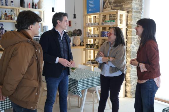 Imaxe da nova:A Xunta axudou a impulsar catro negocios liderados por mulleres en Sarria o ano pasado con 40.000 euros de axudas do programa Emega