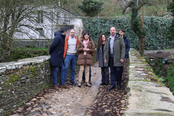 Imaxe da nova:A Xunta inviste 50.000 euros na rehabilitación da ponte municipal da Áspera en Sarria no Camiño Francés