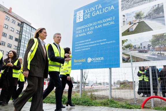 Imaxe da nova:Rueda destaca a aposta da Xunta por habilitar vivenda pública en Vigo con máis de 900 inmobles xa en marcha en San Paio de Navia