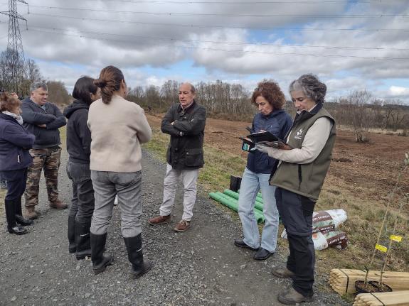 Imagen de la noticia:La Xunta inicia la plantación de los más de 1.100 árboles de especies autóctonas que permitirán crear corredores ecológicos ...