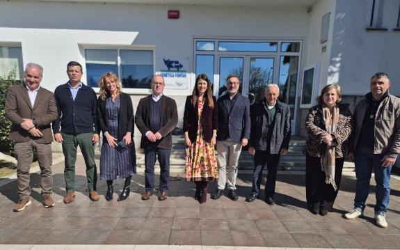 Imagen de la noticia:La conselleira do Medio Rural preside la reunión del Consejo de Administración de Xenética Fontao