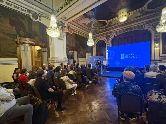 Imaxe da nova:A Xunta reforza na Arxentina a aposta por estreitar os vencellos coa comunidade galega do exterior a través da música