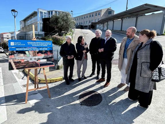 Imaxe da nova:Belén do Campo anuncia en Malpica a aprobación do proxecto dunha nova glorieta na AC-418, cun investimento superior aos 330.000€