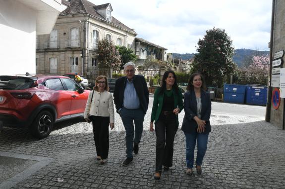 Imaxe da nova:A Xunta e o Concello de Leiro colaboran na humanización da Rúa Rei de Viana, que suporá un investimento de 240.000 €