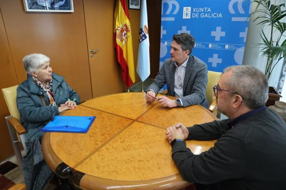 Imagen de la noticia:Arias y la Xunta de Confrarías de la Semana Santa de Lugo abordan la colaboración para las celebraciones de este año