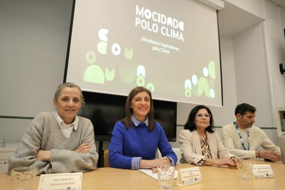 Imagen de la noticia:Ángeles Vázquez anima a la juventud gallega a ser protagonista de la acción climática e involucrarse de forma activa en la b...