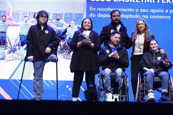 Imagen de la noticia:La delegada territorial de la Xunta  participó en la XXXI Gala del Deporte Ferrolano que reconoció a los mejores deportistas...
