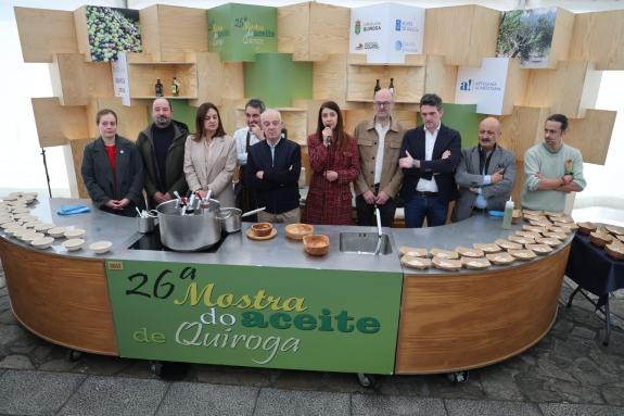 Imagen de la noticia:María José Gómez destaca el creciente potencial del sector olivícola gallego en la Mostra do Aceite de Quiroga