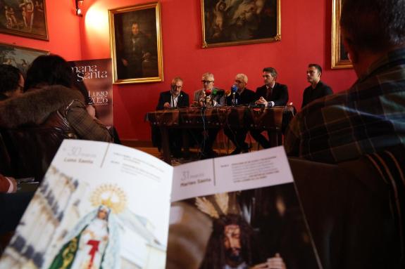 Imaxe da nova:A Xunta renova a súa colaboración coa Semana Santa de Lugo, declarada Festa de Interese Turístico Galego