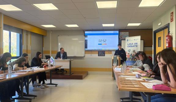 Imagen de la noticia:El Instituto Plurilingüe Pintor Colmeiro de Silleda debuta hoy en la I Liga escolar de debate impulsada por la Xunta
