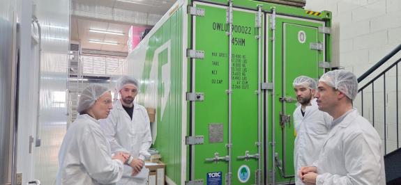 Imagen de la noticia:La Xunta destaca la contribución de la empresa viguesa Néboda Farms a la I+G+i en el sector agroalimentario