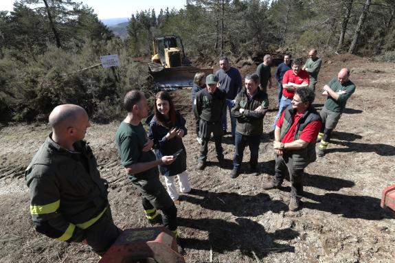 Imaxe da nova:Medio Rural leva a cabo tarefas de prevención en preto de 200 hectáreas e en 20 kms de pistas no distrito forestal A Fonsagrada – O...