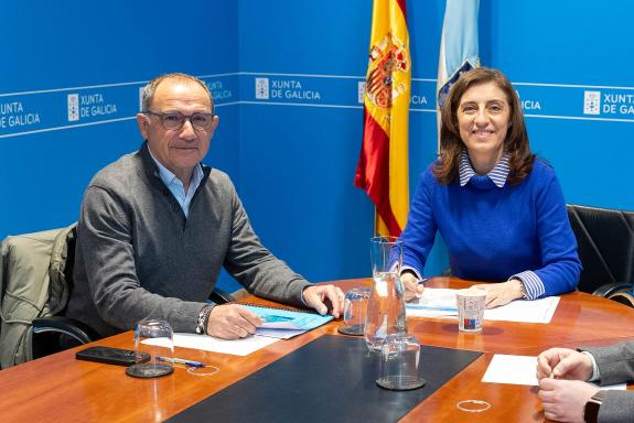 Imagen de la noticia:La Xunta y el ayuntamiento de A Arnoia evalúan vías de colaboración para mejorar los servicios de abastecimiento y saneamien...