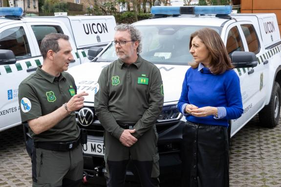 Imagen de la noticia:Ángeles Vázquez destaca el papel de la Unidad especializada de agentes medioambientales para velar por la protección y conse...