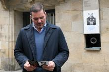 López Campos asiste á obra ‘Hamlet’, que terá funcións no Salón Teatro ata o 3 de maio