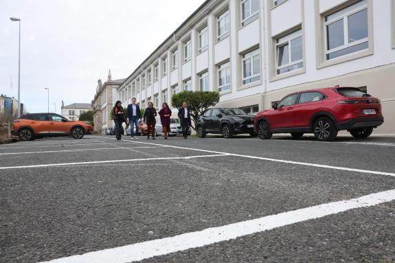 Imaxe da nova:A Xunta abre dende hoxe ao público o aparcamento do IES Lucus Augusti fóra do horario lectivo