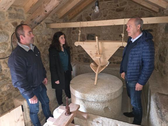 Imaxe da nova:Reguera visita o recén reformado muiño de Refoxos e informa sobre a nova convocatoria de axudas a concellos para mellora de recurso...