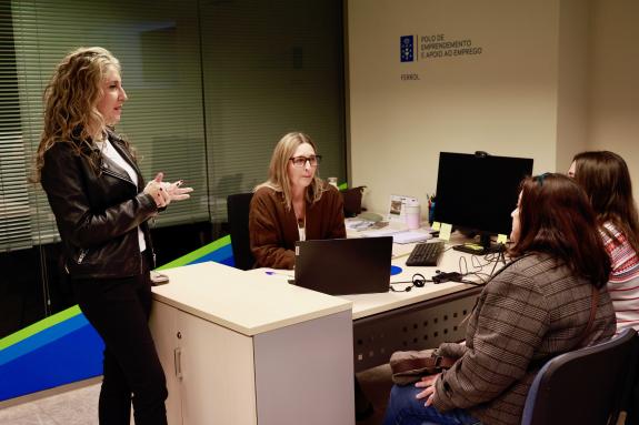 Imaxe da nova:A Xunta destaca o efecto dinamizador do Polo de Emprendemento de Ferrol con máis de 1000 proxectos atendidos desde a súa posta en f...
