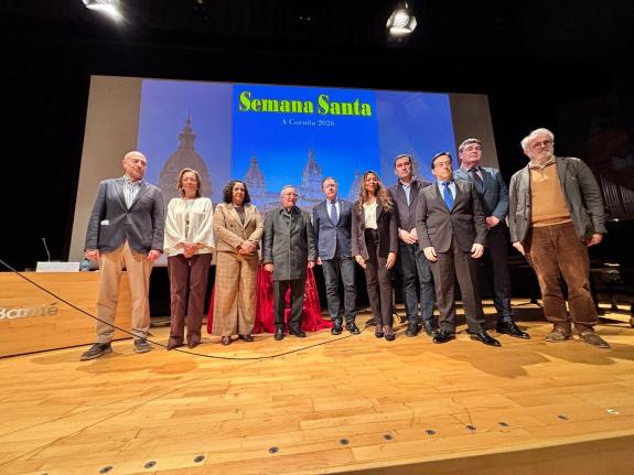 Imaxe da nova:Belén do Campo destaca a tradición e o atractivo da Semana Santa da Coruña na presentación do seu cartel oficial