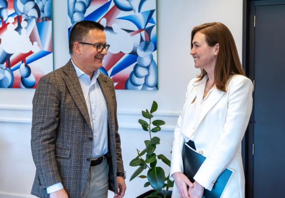 Imaxe da nova:A Xunta reforza a colaboración con Empresarias Galicia para avanzar na igualdade no eido do emprendemento e nas contornas de trabal...