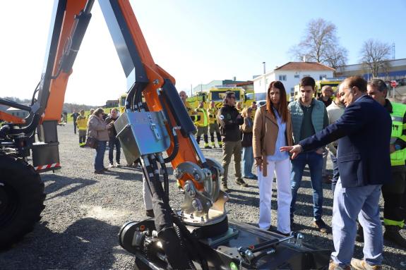 Imaxe da nova:Medio Rural incorpora nova maquinaria punteira para o dispositivo de extinción e prevención de incendios