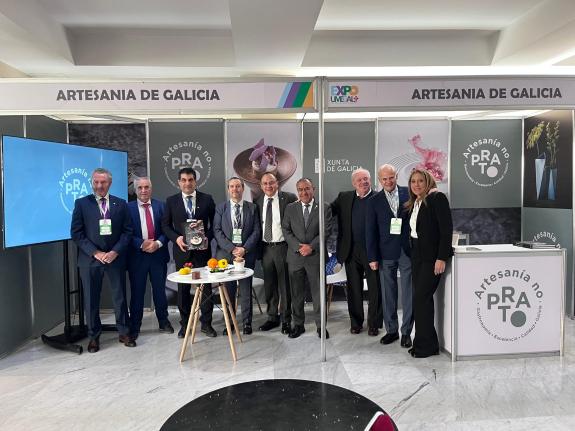 Imaxe da nova:A Xunta promociona en México a marca Artesanía de Galicia e o seu proxecto ‘Artesanía no Prato’