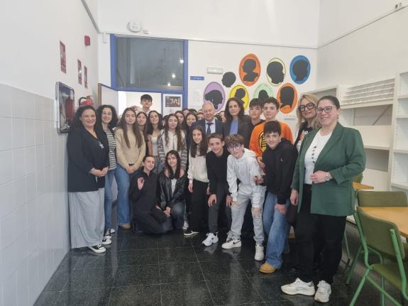 Imaxe da nova:O IES de Cacheiras, en Teo, reforza a convivencia escolar coas actividades da súa V Semana Cultural