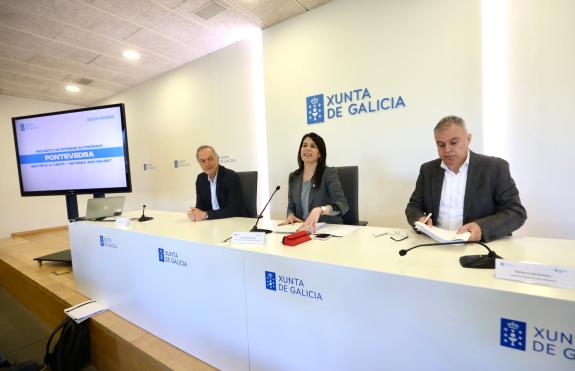 Imagen de la noticia:La Xunta compromete 28 M€ de fondos propios para la urbanización del ámbito San Mauro en Pontevedra y prevé más de 380 M€ de...