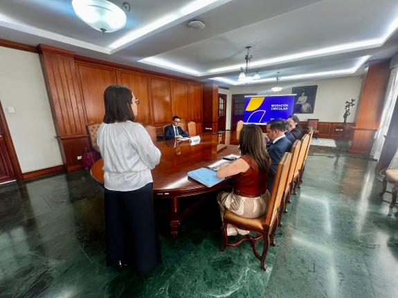 Imaxe da nova:A Xunta aborda vías de cooperación en América Latina para desenvolver o modelo galego de atracción de talento conectado coa demanda...