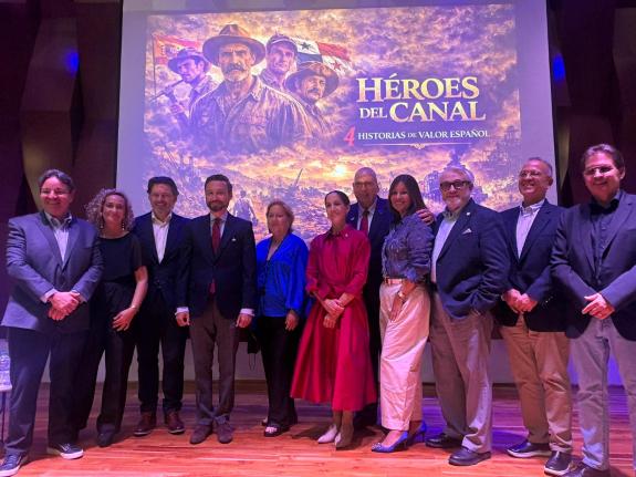 Imaxe da nova:A Xunta salienta na estrea do documental ‘Héroes del Canal’ o valor da emigración galega na construción do Canal de Panamá