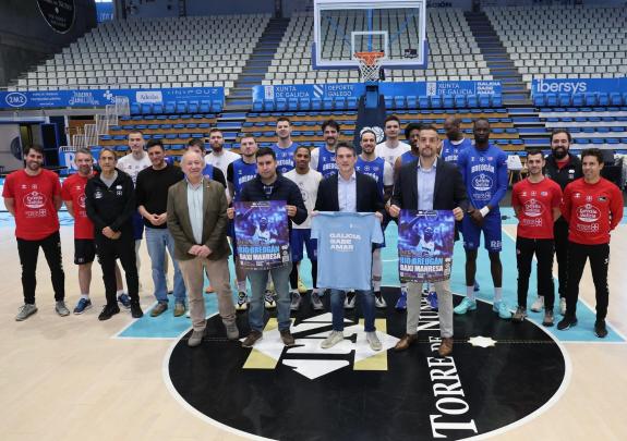 Imaxe da nova:A Xunta patrocina o partido de mañá entre o Breogán e o Manresa a través da campaña ‘Galicia sabe amar’