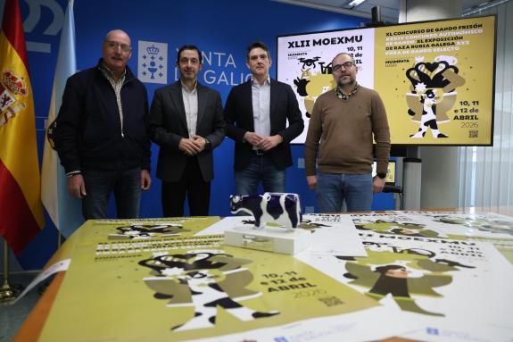 Imaxe da nova:A Xunta renova a súa colaboración coa Moexmu de Muimenta, que se celebra os días 10, 11 e 12 de abril en Cospeito