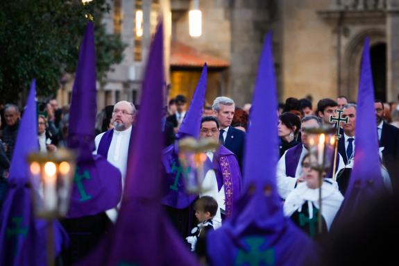 Imaxe da nova:Rueda participa na procesión dos Pasos do Xoves Santo, en Pontevedra