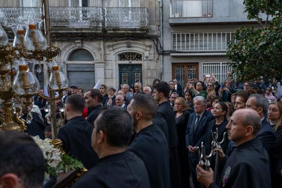 Imaxe da nova:Villaverde participa na procesión do Santo Enterro de Cangas, declarada de Interese Turístico Galego