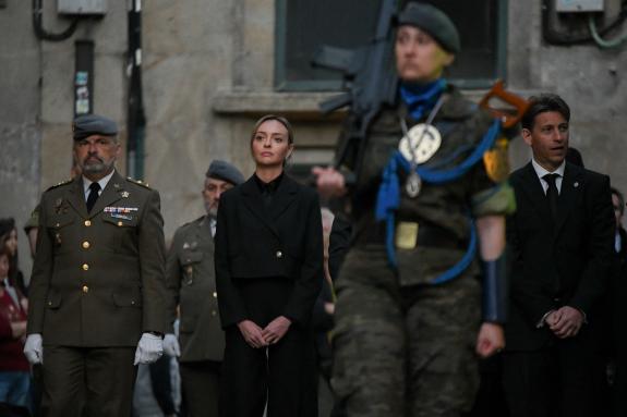 Imaxe da nova:Fabiola García participa na Procesión de los Hermanos en Santiago de Compostela