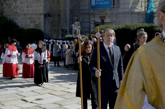 Imagen de la noticia:El conselleiro de Facenda e Administración Pública participa en los actos de cierre de la Semana Santa coruñesa