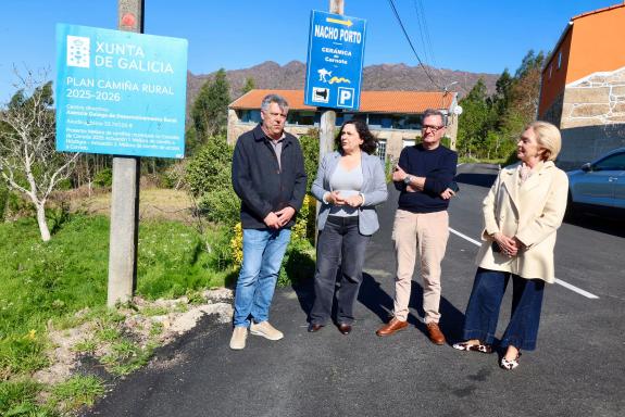 Imaxe da nova:Belén do Campo destaca que a Xunta destina case 600.000€ á mellora de camiños en 10 concellos da comarca do Barbanza