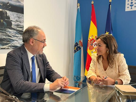 Imaxe da nova:A Xunta e Tragsa avalían as actuacións conxuntas e exploran novas liñas de colaboración no ámbito marítimo-pesqueiro