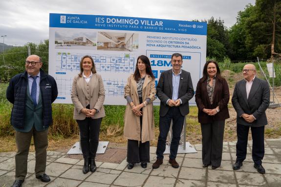 Imaxe da nova:A Xunta iniciará o 24 de abril a construción do novo instituto de Vigo tras obter todas as licenzas e permisos necesarios