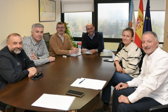 Imaxe da nova:Mar aborda coa Asociación Agacomar os desafíos e o futuro do sector da comercialización de marisco