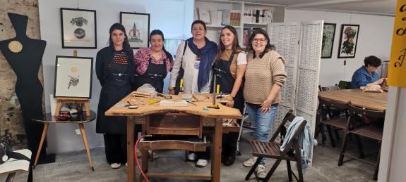 Imaxe da nova:A Xunta apoia iniciativas en Cuntis, Santiago, Ourense e Teo con motivo dos días europeos da artesanía