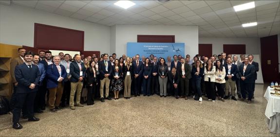 Imaxe da nova:A Xunta reafirma o seu apoio ao sector aeronáutico como motor de creación de emprego cualificado e de crecemento industrial en Gali...