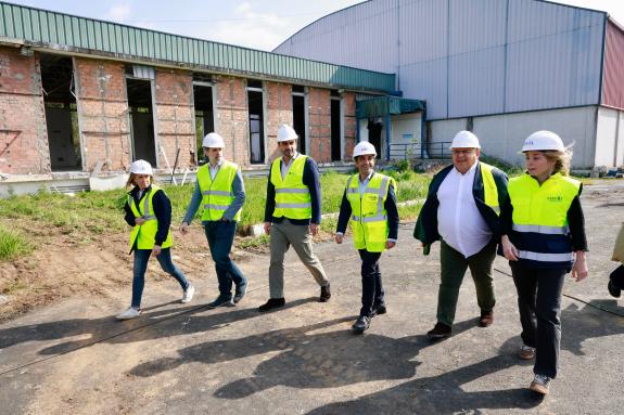 Imaxe da nova:A Xunta destaca o avance no proxecto ‘Ferrol. Cidade do Deporte’ coa execución das obras de modernización dos pavillóns do recinto ...