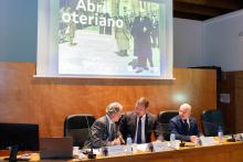 López Campos erixe as xornadas do ‘Abril Oteriano’ como “exemplo da vixencia e interese” polo legado cultural e intelectual do patriarca das letras