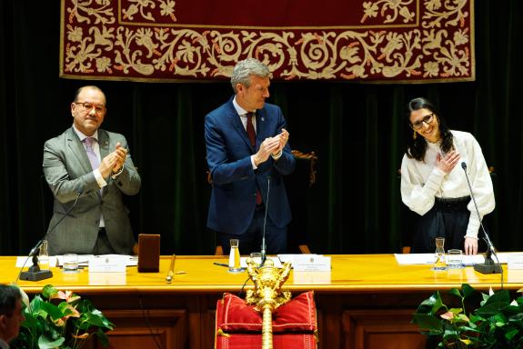 Imagen de la noticia:Rueda apuesta por seguir impulsando una universidad pública gallega fuerte como motor de progreso de la comunidad