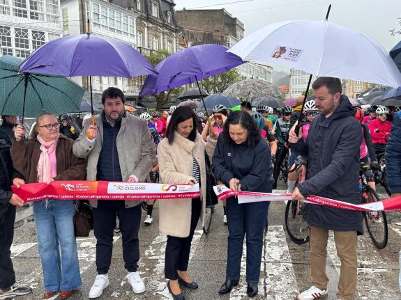 Imaxe da nova:Belén do Campo participou no corte de cinta da saída da proba 'Comarca Brigantina-Camiño de Santiago', puntuable para a Copa de Esp...