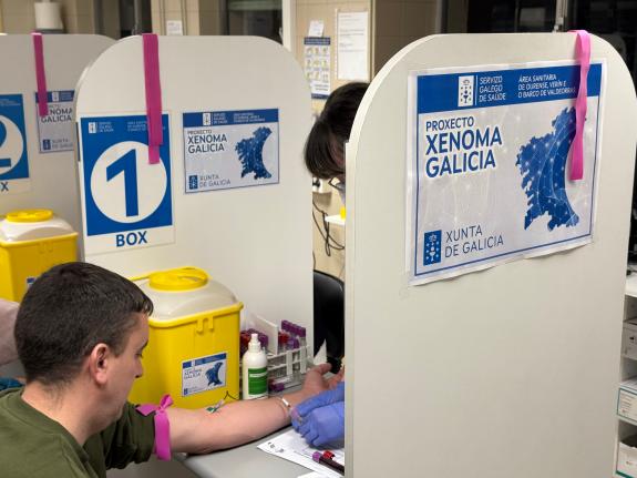 Imaxe da nova:A Xunta inicia na área sanitaria de Vigo a nova fase do proxecto Xenoma Galicia co comezo da toma de mostras de sangue o luns 20 de...